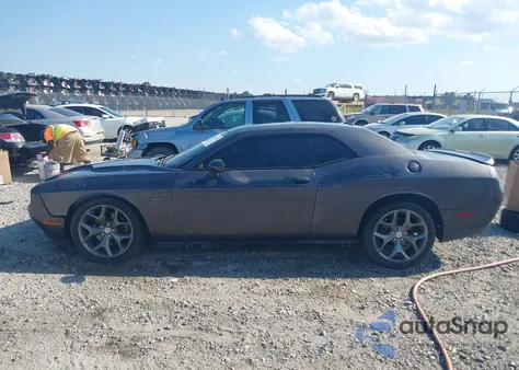 2015 Dodge Challenger R/T Plus из США, поврежденный, VIN 2C3CDZBT5FH750645